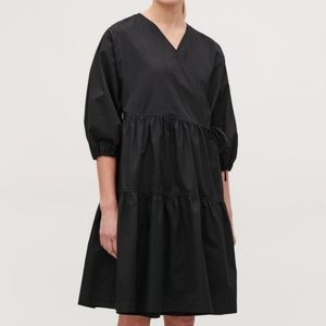 COS Black Smock Dress 6